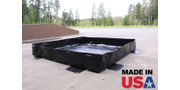 Spill Containment L-Bracket Berm - 10` x 10` x 18 Inch