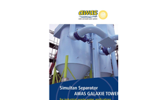AWAS Galaxie Tower Simultan Separator for Industrial Waste Water Applications Brochure