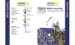 AWAS - Waste Water Treatment Plant for Metal Recycling System Brochure