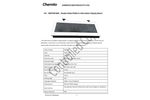 Chemito - Model DSPF48160A - Double Sided Platform Information Display Board - Brochure