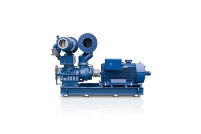 Compressor package with direct drive-4
