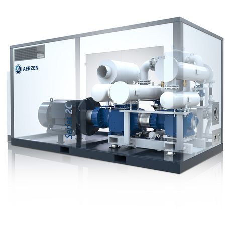 Oil-Free Multi-Stage Screw Compressor-1