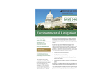 Environmental Litigation 2016- Brochure