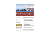 Estate Planning in Depth 2016- Brochure