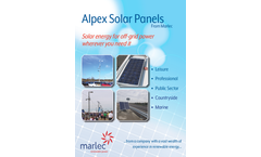 Alpex - Solar Panels Brochure