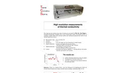 TCSCAN - Thermal Conductivity Scanning Device- Brochure