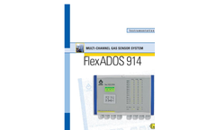 FlexADOS - Model 914 - Multi Channel Gas Sensor System Brochure
