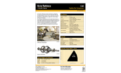 Solar C50 Gas Compressors - Data Sheet