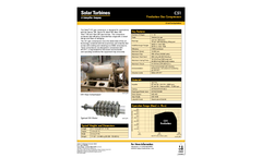 Solar C51 Production Gas Compressors - Data Sheet