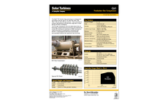 Solar C61 Production Gas Compressors Data Sheet