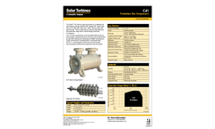 C41 Production Gas Compressors - Data Sheet