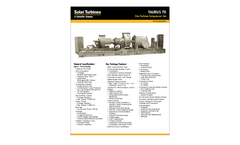 Taurus 70 Gas Turbine Compressor Set - Data Sheet