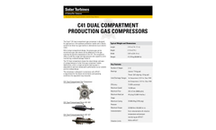 Solar C41 Dual Compartment Gas Compressors - Data Sheet