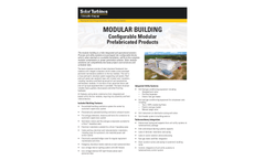 Modular Building- Configurable Modular Prefabricated Products - Brochure