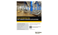 Gas Turbine in Brewery Applications - Brochure