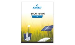 Shakti - Solar DC Submersible Pump - Brochure