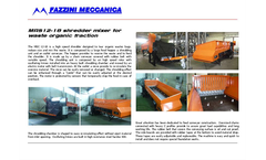 MRS12-18 - Shredder Mixer For Waste Organic Fraction Brochure
