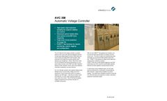 Schenck - Model AVC XM - Automatic Voltage Voltage Controller - Brochure