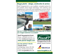 Biogas plants - design, construction & service
