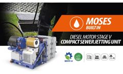 PTC Urban Cleaning - MOSES Diesel Motor STAGE V - Video