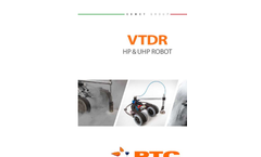 PTC - Model VTDR - High & Ultra High Pressure Water Blasting Robots - Brochure
