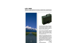Model LCS - Light Weight Partial Stream Opacimeter- Brochure