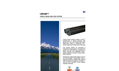 Vehicle Mass Analysis System (VMAS) - Brochure