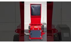 Enerpat Granulator Machine Used for Waste Plastic Films - Video