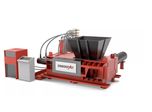 ENERPAT AMB-H1075-250 Hopper Style Automatic Metal Baler on the way to Mexico