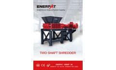Enerpat two shafts shredder catalog for phone