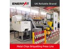 Enerpat - Model BM - Metal Chips Briquetting Press Line