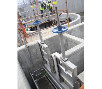 Waterfront - Stainless Steel Wall Mounted Penstocks