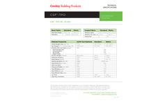 Cooley - Model CSP-TPO Plus - Single-Ply Membrane- Brochure