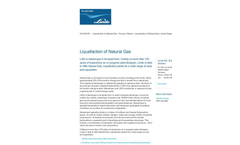 Liquefaction Of Natural Gas