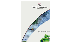 DDF - Model RTF - Backwash Drum Filter - Brochure