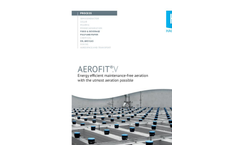 AEROFIT®.V - Energy efficient maintenance-free aeration with the utmost aeration possible