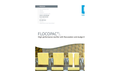 FLOCOPAC®.L - High performance clarifier with flocculation and sludge thickening