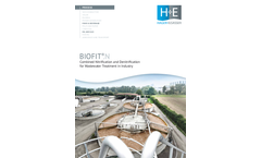 H+E BIOFIT - Model N - Combined Nitrification and Denitrification Plant for Wastewater Treatment in Industry