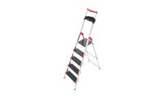 Hailo ChampionsLine - Model XXR 225 - Aluminium Safety Household Ladder