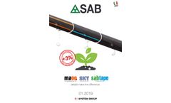 SAB - Model SKY - Drip Tape - Brochure