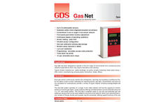 GDS Technologies - Model Gas Net - Addressable Controller System - Brochure