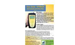 Ribble Enviro - Model GFM435 - Truly Universal Landfill Gas Analyser - Brochure