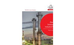 Frühauf Gesellschaf - Electrical Solutions for Industrial Plants - Brochure