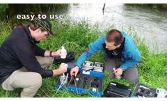 TQ Tracer System - Mobile Discharge Measurement in Turbulent Waters - Video