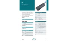 Sommer - Model PQ / PV - Ultrasonic Discharge Measurement Flow Meter - Brochure
