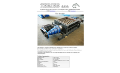 Terier - Industrial Tyre Shredders - Datasheet