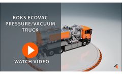 Pressure/Vacuum Truck KOKS EcoVac 3D Animation | KOKS Group - Video