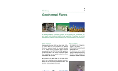 Geothermal Flares Brochure