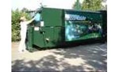 Meulenbroek Campsite Waste Compactor - Video