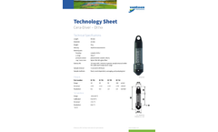 Van-Essen - Model Cera-Diver - Groundwater Monitoring Dataloggers Brochure